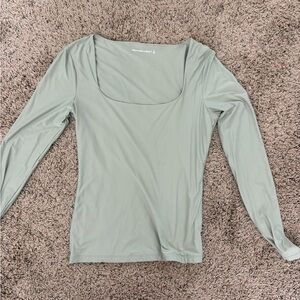 Abercrombie & Fitch Sage Long Sleeve Top